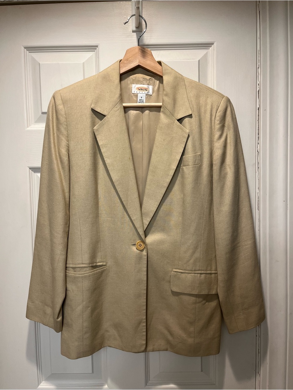 Talbots Vintage Women's Beige Blazer